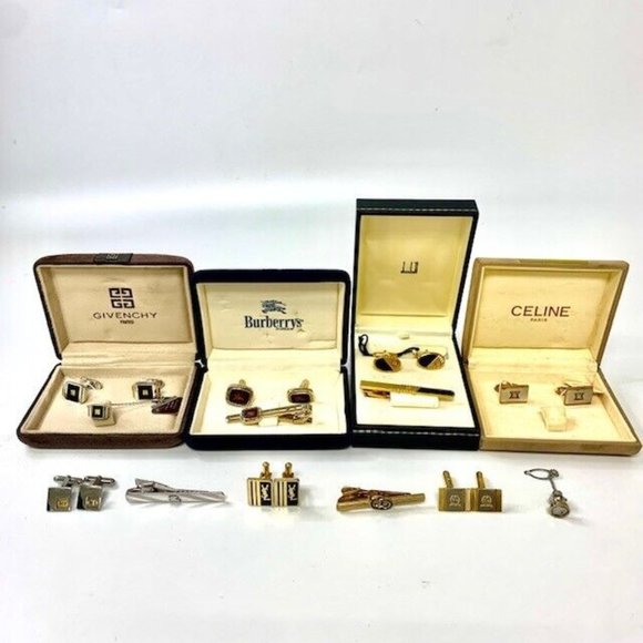 WINNER'S CHOICE LV, GIVENCHY ,CELINE,BURBERRY,DUNHILL CUFF LINKS - Picture 1 of 10
